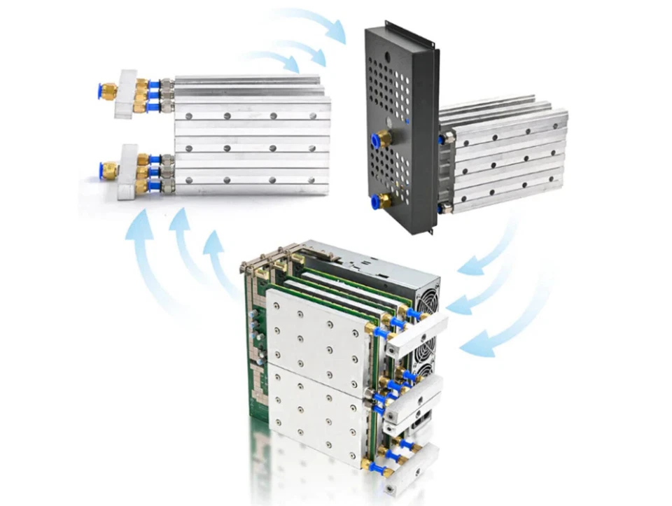 Avalon A1246 93T/90t/85t/81t Bitcoin Miner Heat Sink Water Cooling Plate Kit Set - Image 1 of 4