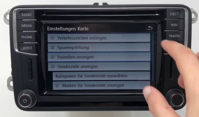 LCD DISPLAY TDO-WVGA0633F00039  WVGA0633F00045 6.5" for Volkswagen MIB STD PQ - Bild 1 von 4