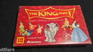 THE KING AND I *MUSIK MC CASSETTE SAMPLER *KODAK*MINT*EINGESCHWEISST* - Foto 1 di 2