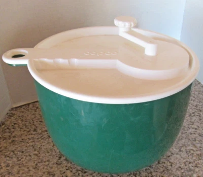 Spinner de ensalada vintage Copco Sam Lebowitz #604 verde años 80 Foto 1 de 4