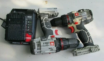 PORTER-CABLE PCC600 20V Drill / Driver Kit 1/2” Chuck, Charger, Battery + drill - Image 1 of 3