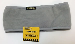Firm Grip Fleece Lined Headband Unisex, Gray, Small/ Medium, Free Shipping - Picture 1 of 4