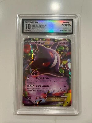 Gengar EX | 2014 Pokemon XY Phantom Forces 34/119 | AC 10 GEM MINT - Image 1 of 2