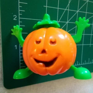 Calabaza de Halloween de plástico de cuerda - Imagen 1 de 3