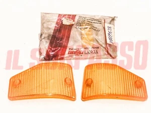Plastic Front Turn Signals Autobianchi A112 4 5 Series Abarth Carello - Picture 1 of 2
