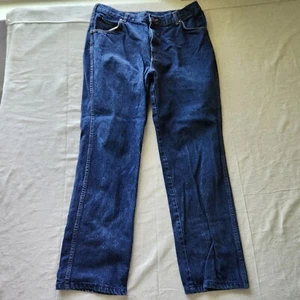 Dickies Jeans Mens 36x31* Dark Blue Branders Denim Straight Leg Workwear - Picture 1 of 16