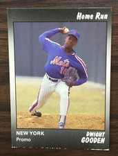 1991 Star Company DWIGHT GOODEN Limited Edition HOME RUN Promo Card 300 Printed
