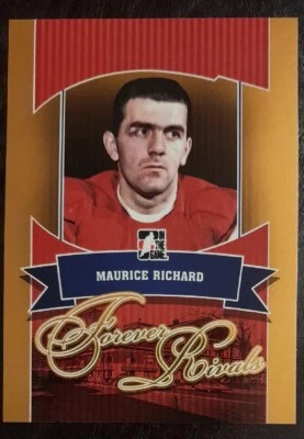2012 - 2013 ITG Maurice Richard Forever Rivals Gold /30 #09 Hockey Card - Image 1 of 2