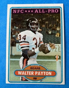 1980 Topps #160 Walter Payton HOF Chicago Bears NM - Picture 1 of 2