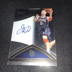 2015-16 Panini Select Jason Kidd Signatures Auto Autograph #28/99 Nets - Picture 1 of 2