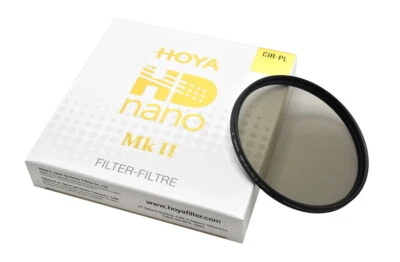 Genuine HOYA HD nano CIR-PL MKII 49mm Filter, CPL, Polarizer, NEW,HARDENED GLASS - Image 1 of 4