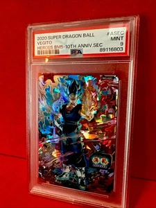 SUPER DRAGON BALL HEROES SDBH 2020 BM5-ASEC VEGITO Anniv. SECRET PSA 10 MINT - Bild 1 von 2