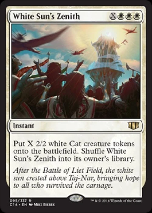 White Sun's Zenith - Light Play MTG Commander 2014 Edition - Image 1 of 1
