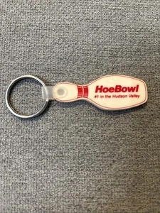 Hoe Bowl - Vintage Hudson Valley, NY Bowling Alley Key Chain - Foto 1 di 3