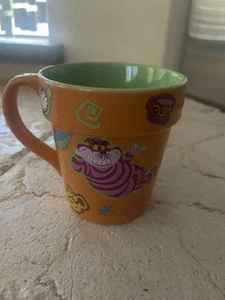 Collectible Disney Parks Coffee Cup Mug Cheshire Cat Alice Wonderland - Picture 1 of 6