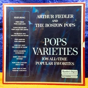 Fiedler/Boston Pops: Pops Varieties; Reader's Digest; Mono; 1969; Ex; #7 is gone - Picture 1 of 8