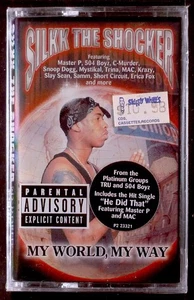 Silkk The Shocker – My World My Way CASSETTE NO LIMIT RAP SEALED OOP - Picture 1 of 2