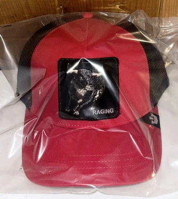 GOORIN BROS. Gorra The Farm The Raging Bull Trucker Scarlet 101-1665 O/S NUEVA Foto 1 de 3