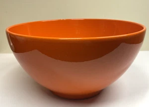 Waechtersbach Germany Fun Factory Large Orange Serving Mixing Popcorn Bowl 11” - Picture 1 of 7