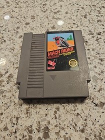 Mach Rider Nintendo NES 1985 Video Game