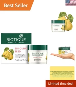 50g Quittensamen Pflegende Massagecreme - Feuchtigkeitspflege für empfindliche Haut - Bild 1 von 8