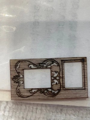 Espejo victoriano de lujo para casa de muñecas miniatura vintage - nuevo escala 1/4" 1:48 Foto 1 de 4