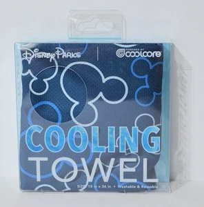 Disney Parks Kühltuch blau Mickey Icon Handtuch von Coolcore NTW - Bild 1 von 3