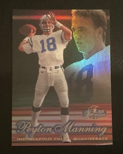 Peyton Manning 1998 Fleer Flair Showcase Row 2 (Style) Seat 3 Rookie - Bild 1 von 2