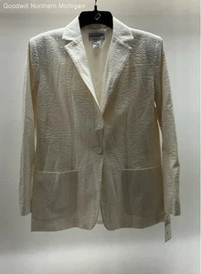 Women's PENDLETON Off White Classic Blazer - Size Small - Picture 1 of 5