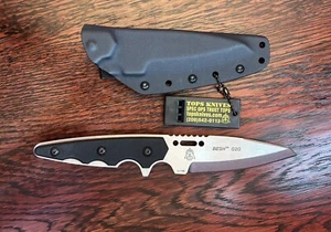 TOPS Knives Besh G2G Good To Go- Fixed Blade 4.75” Made In USA DISCONTINUED - Picture 1 of 7