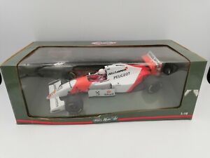 Paul's Model Art 1:18 McLaren Peugeot MP 4/9 Formula 1 Martin Brundle Car RARE