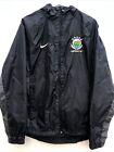 Linfield Nike Football Jacket Black Full Zip Training Rain Coat Mens Medium M