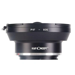 Pentax 67 Lenses to Canon EF Lens Mount Adapter with tripod mount K&F Concept - Picture 1 of 7