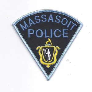 **PARCHE DE POLICÍA MASSASOIT MASSACHUSETTS** - Imagen 1 de 1
