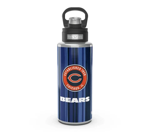 Chicago Bears Tervis 32 Ounce Water Bottle Cover
