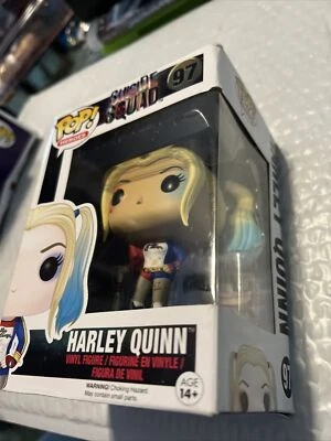 Funko Pop 哈雷·奎因乙烯公仔 97 Suicide Squad Wear 盒子 — 第 1/4 张图片