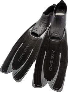 CRESSI AGUA BLACK Diving Fins Scuba, Snorkelling Size 39-40, 5.5 to 6.5 - Picture 1 of 6