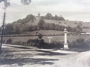 West Wycombe Church & Hill Bucks Postcard Valentines Series Real Photo - Picture 1 of 3