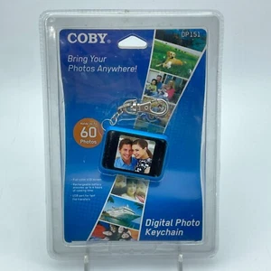 COBY 1.5" DP-151 Digital Photo Album Keychain Holds 60 Pictures USB NEW Sealed - Picture 1 of 5