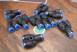 Festo 4mm (9) Push-in Y Connector quick connect Fittings lot QSMY-4 - Picture 1 of 4