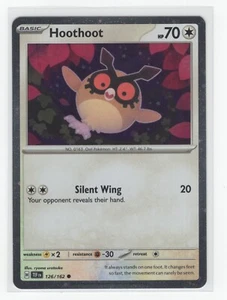 Pokemon Fuerzas Temporales HootHoot - 126/162 - Cosmos Holo EXCLUSIVO - Imagen 1 de 1
