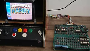 Hammerin Harry Pcb Arcade Jamma Bootleg - Foto 1 di 16