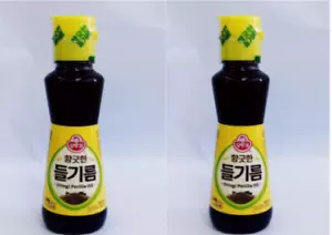 2 Ottogi Perilla Oil Korean Perilla seed oil 99.94% Pure 들기름 - Picture 1 of 5