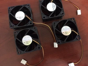 Silent Computer Fan SilenX 60mm [Pack of 4] 16dBA 2000RPM 18CFM IXP-34-16-OEM - Afbeelding 1 van 3