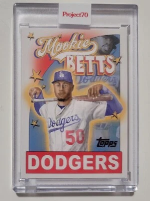 2021 Topps Project 70 Card #672 Mookie Betts 1960 by Ma®ket LOW PRINT RUN 533 - Image 1 of 3