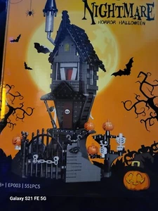 HALLOWEEN BUILDING BLOCKS (Minor Box Damage) - Picture 1 of 2