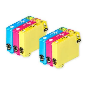 6 C/M/Y Ink Cartridges to replace Epson T3472, T3473, T3474 Compatible Colours - Picture 1 of 5