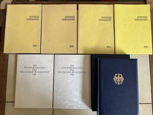 7 Minister Jahrbücher, siehe SCAN ((das blaue Buch ist von 1998) - Imagen 1 de 1
