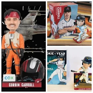 Corbin Carroll 2023 2024 2025 Diamondbacks Rookie ROY Star Wars Bobblehead SGA - Picture 1 of 8