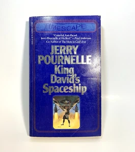 Jerry Pournelle KING DAVID'S SPACESHIP Vintage 1980 Science Fiction Paperback PB - Picture 1 of 11